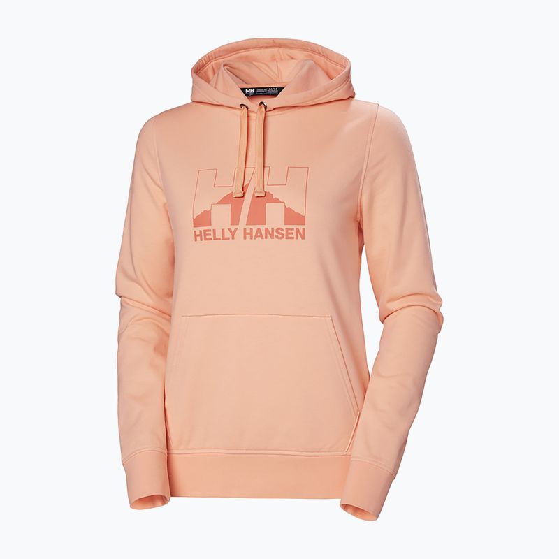 Women's trekking sweatshirt Helly Hansen Nord Graphic Pullover Hoodie orange 62981_058 8