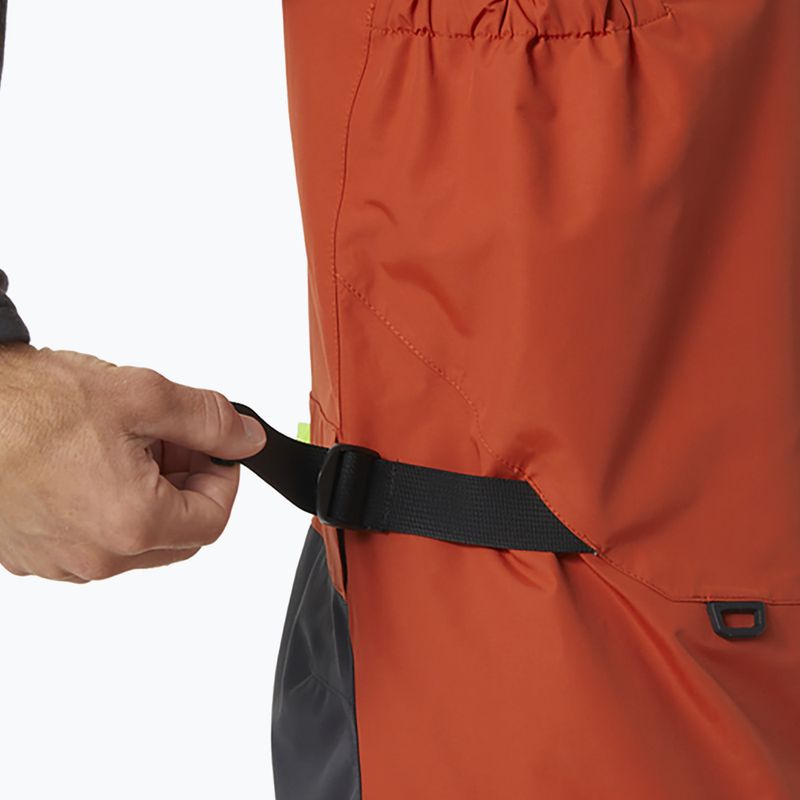 Helly Hansen men's sailing trousers Newport Coastal Bib red 34267_308 4