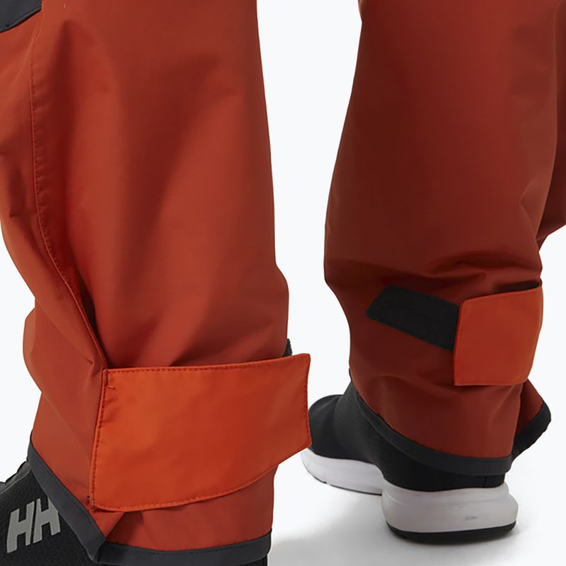 Helly Hansen men's sailing trousers Newport Coastal Bib red 34267_308 5