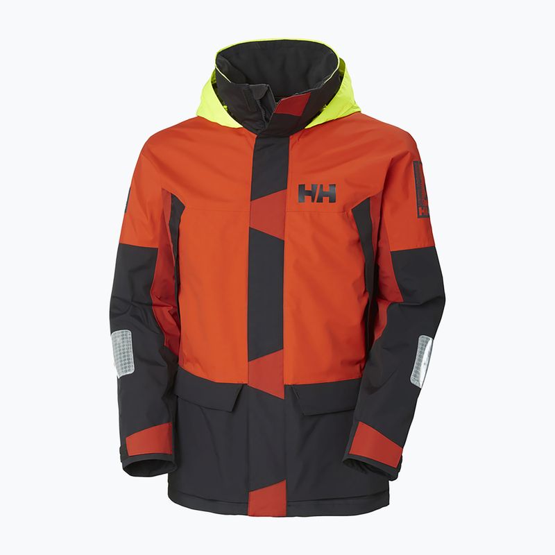 Helly Hansen men's Newport Coastal orange sailing jacket 34290_300 7