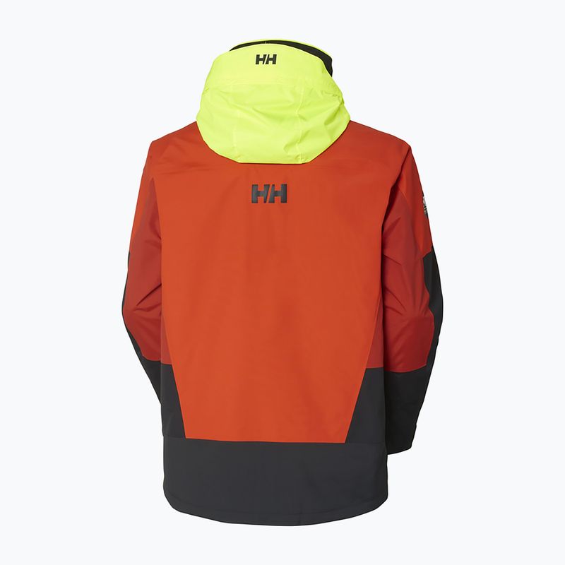 Helly Hansen men's Newport Coastal orange sailing jacket 34290_300 8