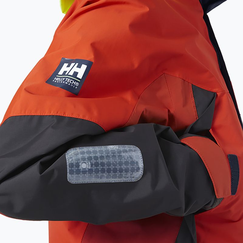 Helly Hansen men's Newport Coastal orange sailing jacket 34290_300 4
