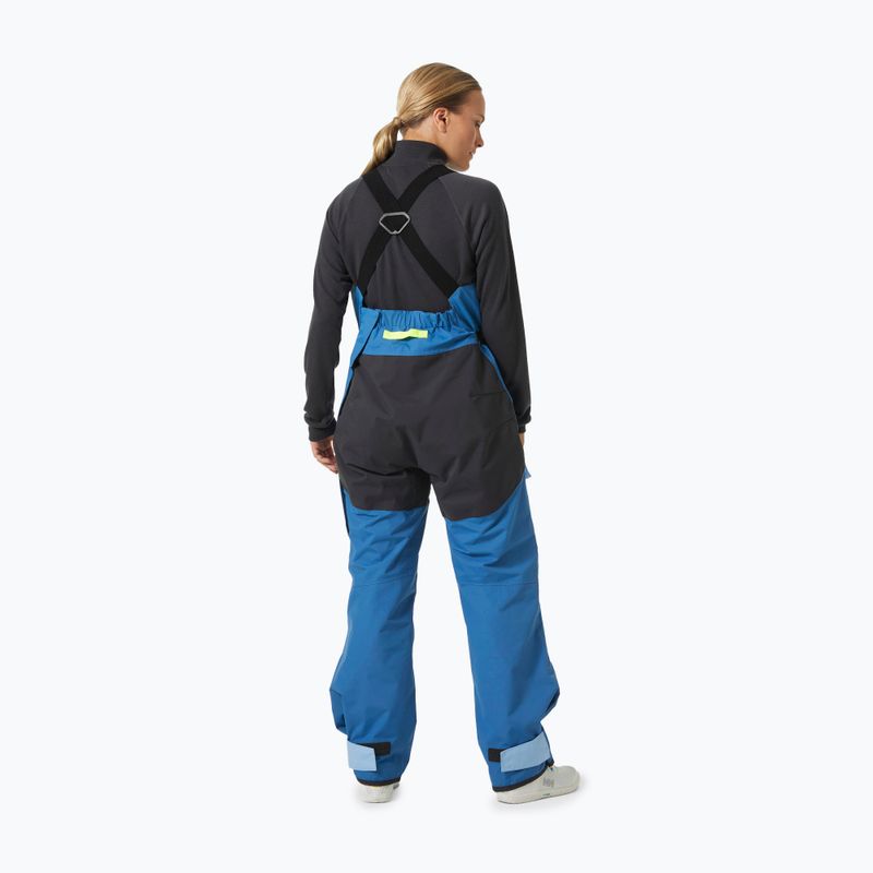 Helly Hansen Newport Coastal Bib azurite women's sailing trousers 2