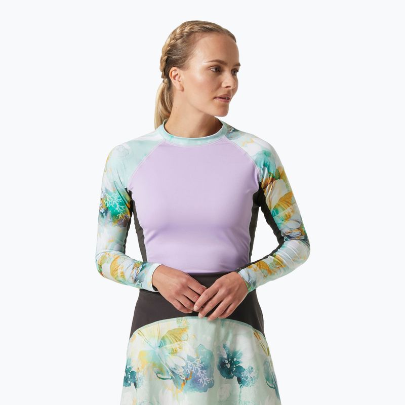 Women's swimming longsleeve Helly Hansen Waterwear Rashguard jade esra