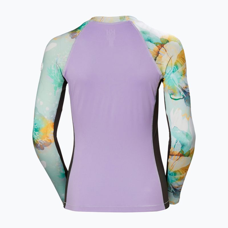 Women's swimming longsleeve Helly Hansen Waterwear Rashguard jade esra 6