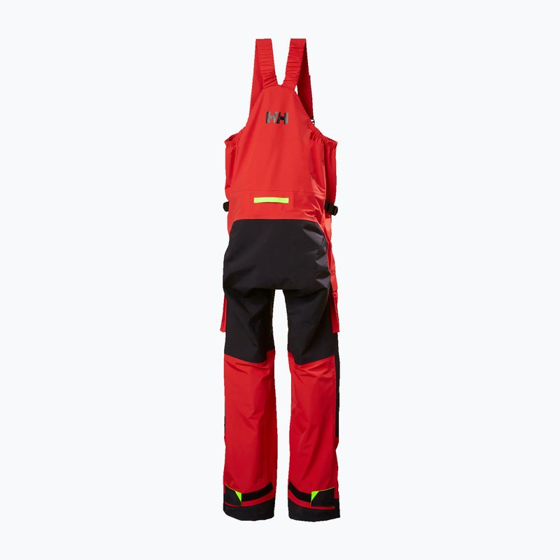 Men's sailing trousers Helly Hansen Aegir Race Bib alert red 8