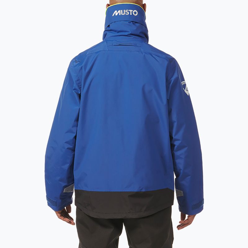 Men's Musto BR1 Channel racer blue sailing jacket 2