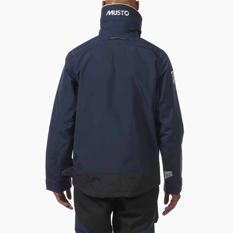 Men's Musto BR1 Channel true navy sailing jacket 2