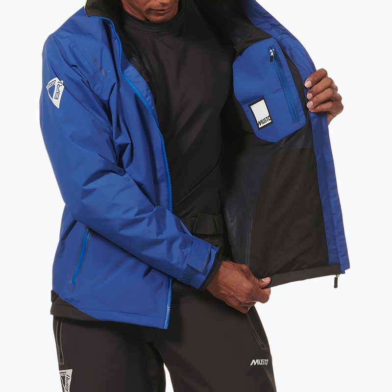 Men's Musto BR1 Solent racer blue sailing jacket 4