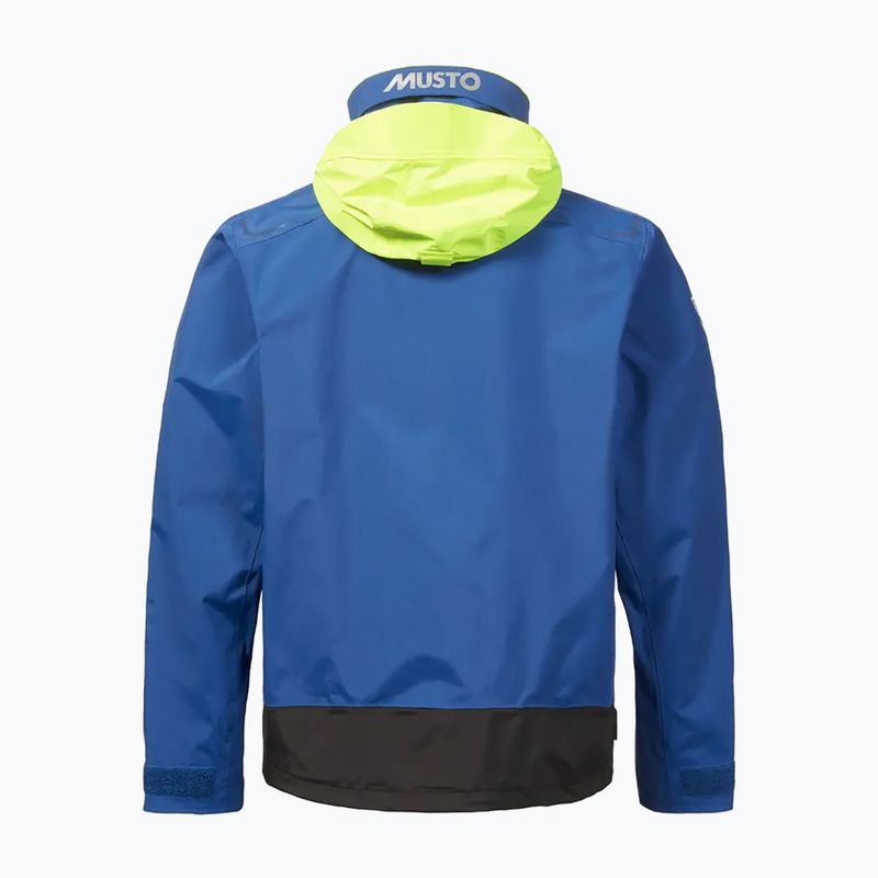 Men's Musto BR1 Solent racer blue sailing jacket 7