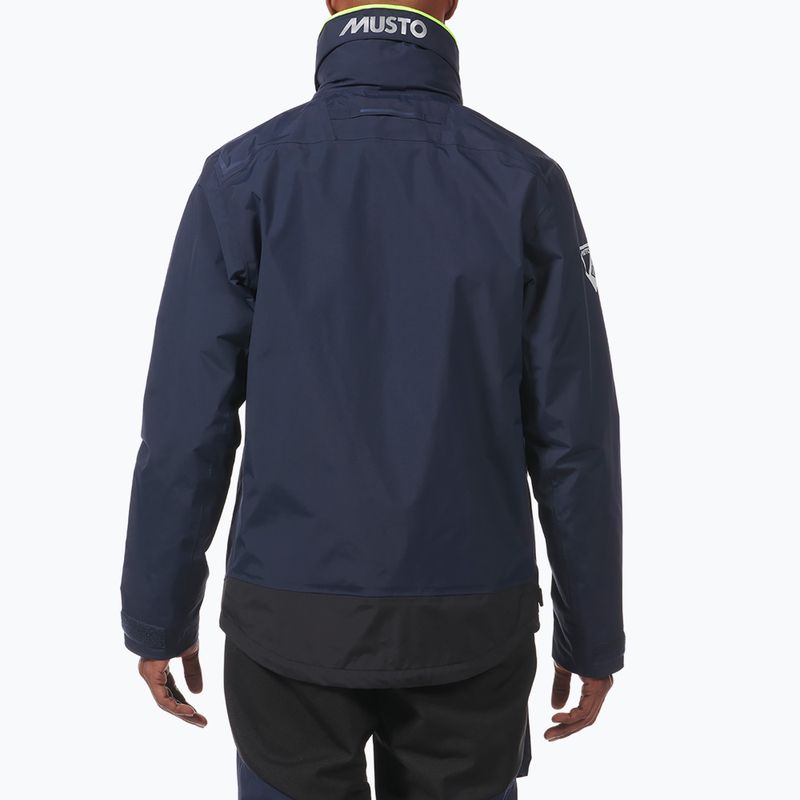 Men's Musto BR1 Solent racer blue sailing jacket 2