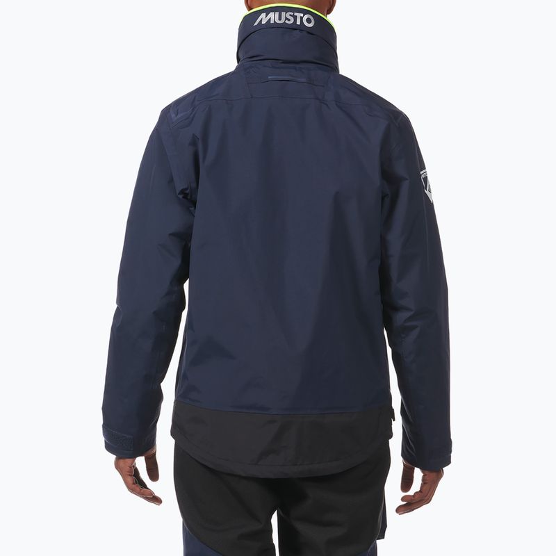 Men's Musto BR1 Solent sailing jacket true navy 2