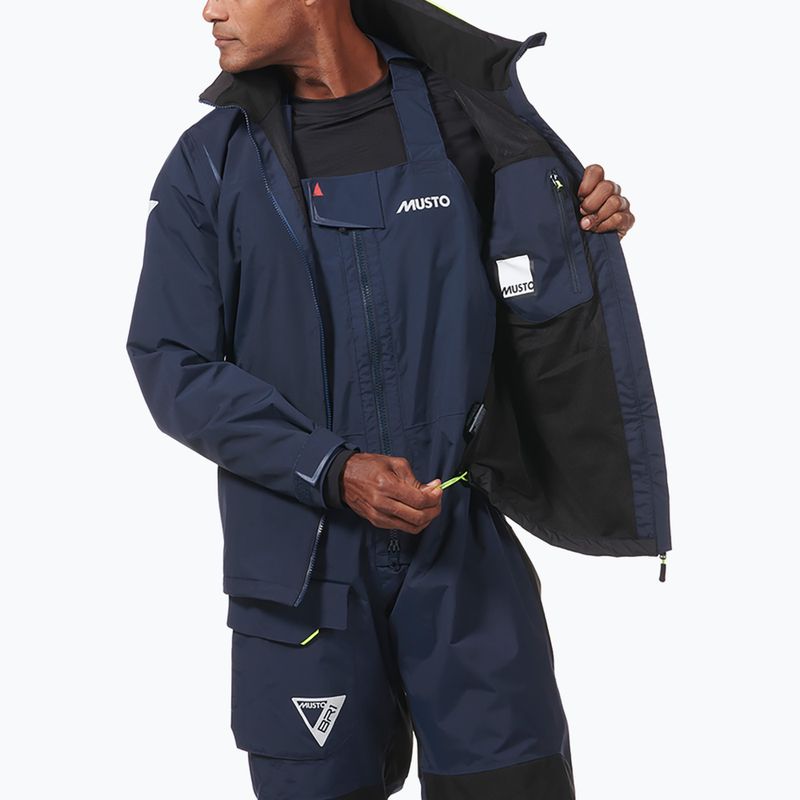 Men's Musto BR1 Solent sailing jacket true navy 5