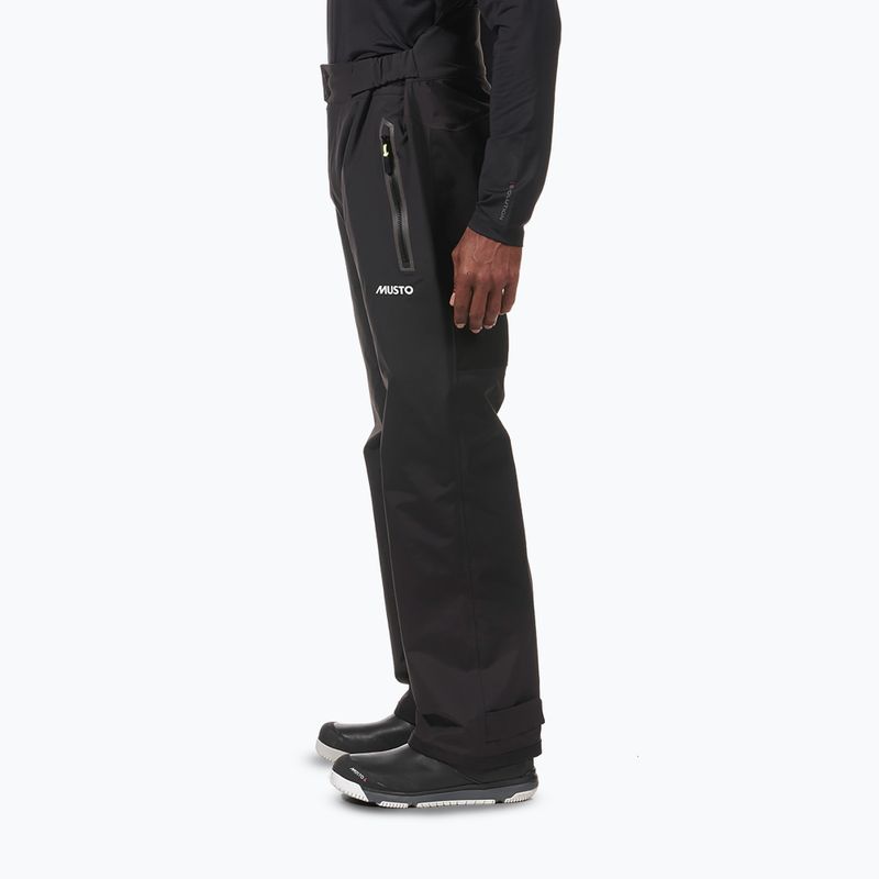 Musto BR1 Solent Hi-Back sailing trousers black 3