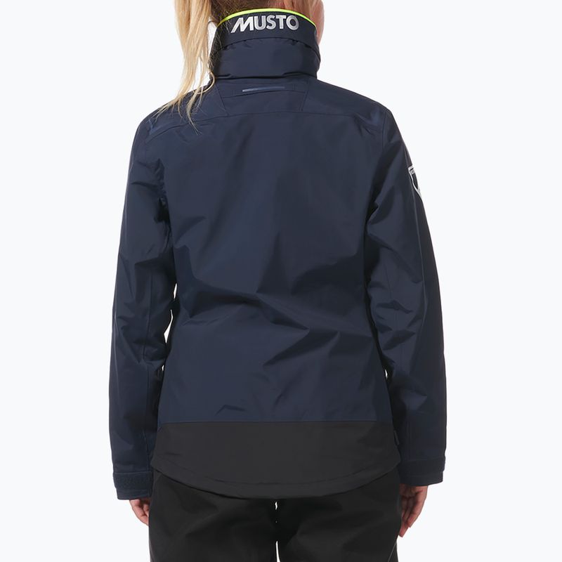 Musto BR1 women's sailing jacket Solent true navy 4