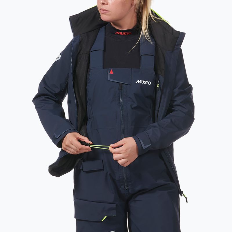Musto BR1 women's sailing jacket Solent true navy 7