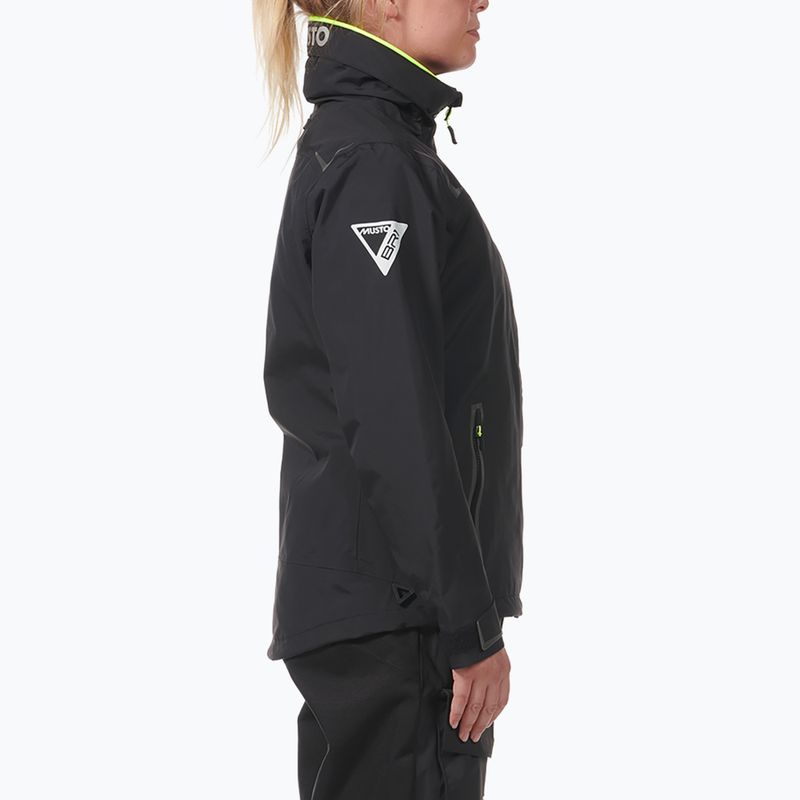 Musto BR1 women's sailing jacket Solent black 4