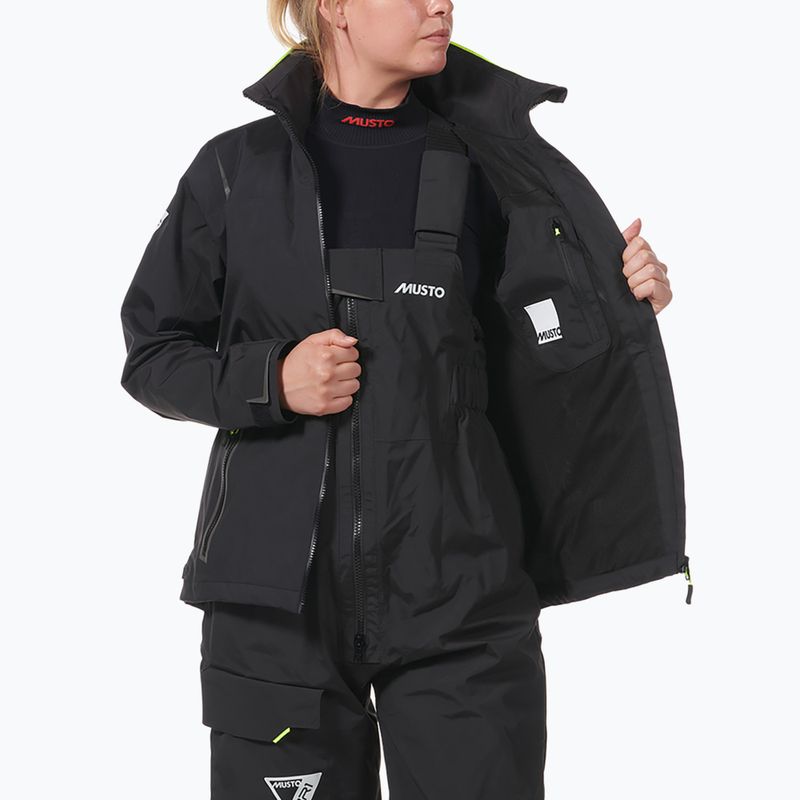 Musto BR1 women's sailing jacket Solent black 6