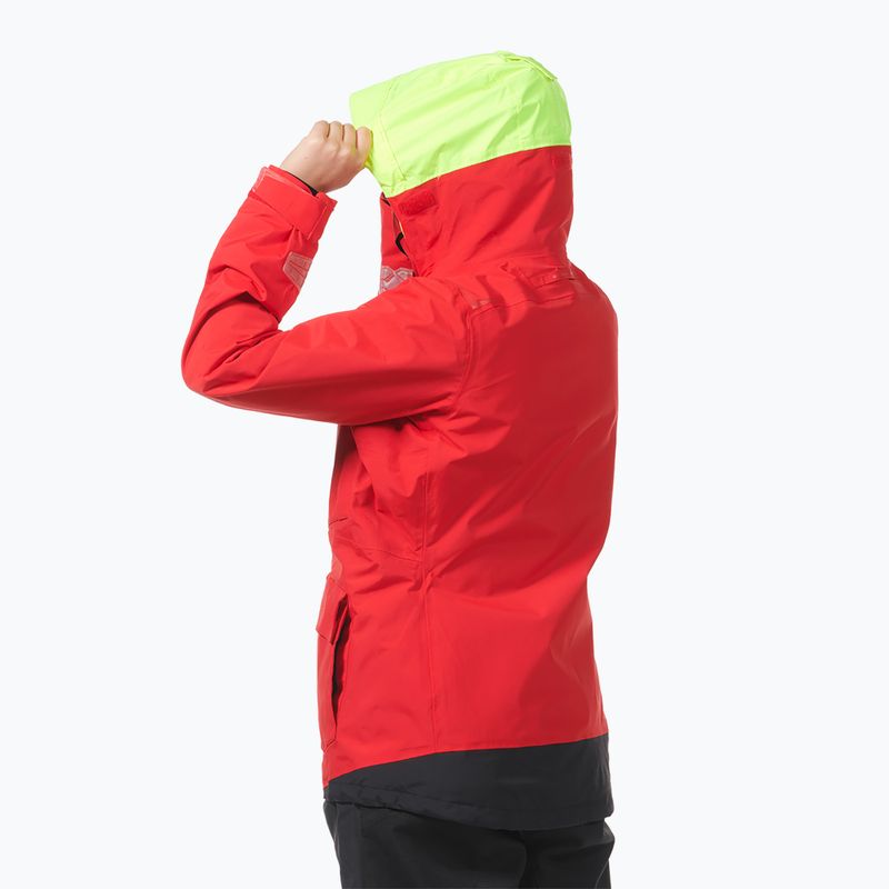 Musto BR1 Channel true red women's sailing jacket 6