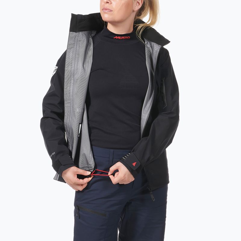 Women's sailing jacket Musto LPX Gore-Tex blac 6