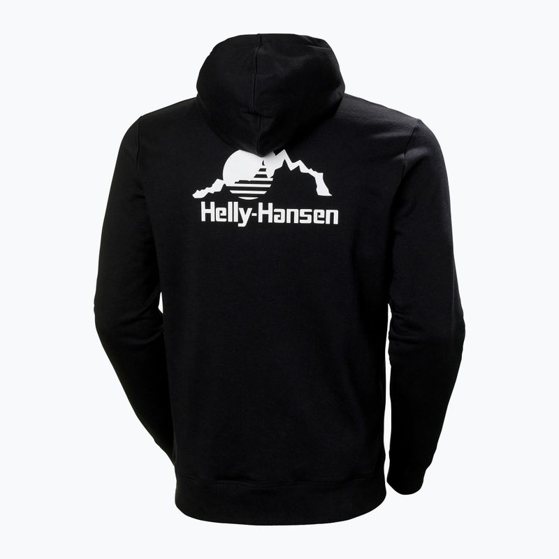 Men's Helly Hansen Yu Hoodie 2.0 black 2