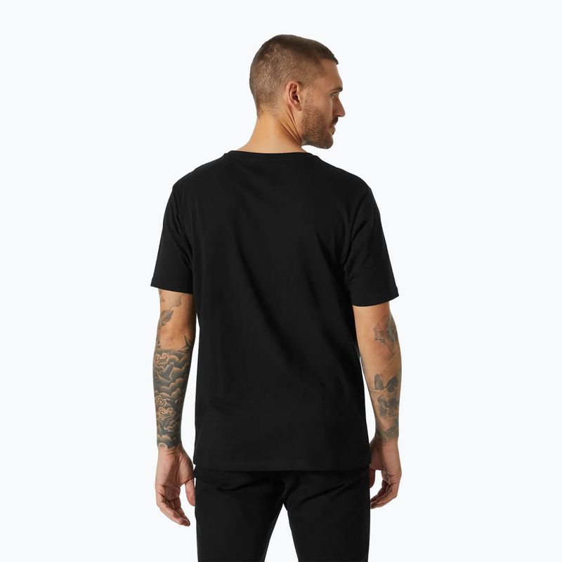 Men's Helly Hansen HH Logo t-shirt black 2