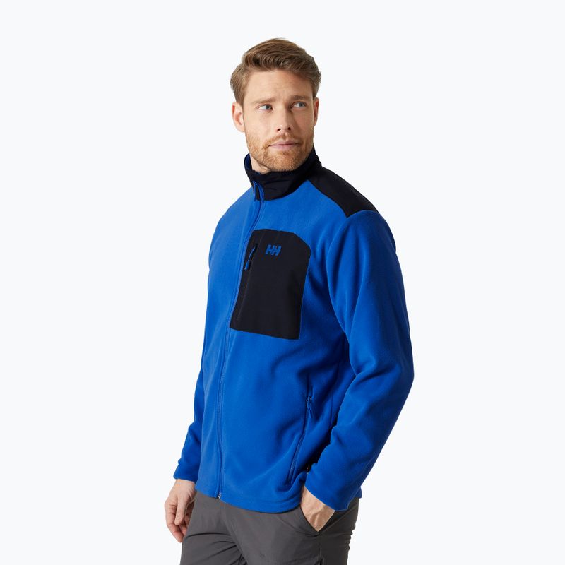 Men's Helly Hansen Daybreaker Block trekking sweatshirt cobalt 2.0