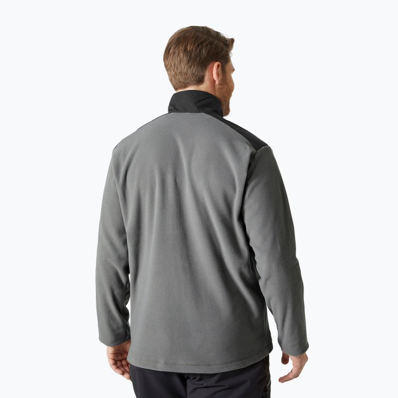 Men's Helly Hansen Daybreaker Block concrete trekking sweatshirt 2