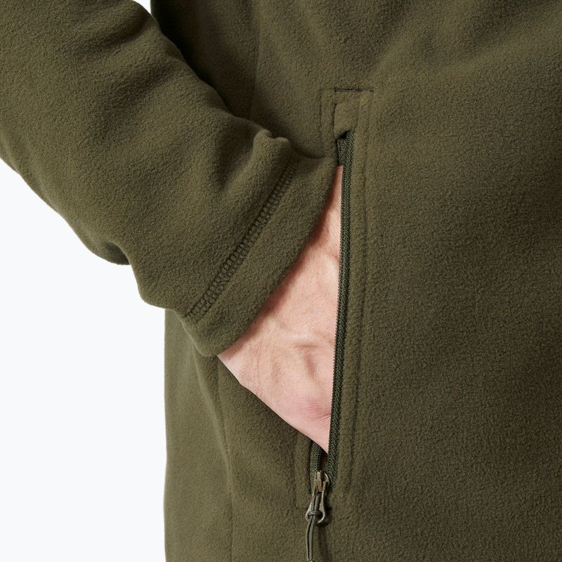 Helly Hansen men's trekking sweatshirt Daybreaker utility green 4