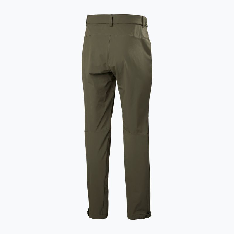 Helly Hansen men's softshell trousers Brono Softshell utility green 7