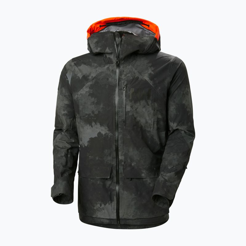 Men's ski jacket Helly Hansen Ridge Infinity Shell black marble 7