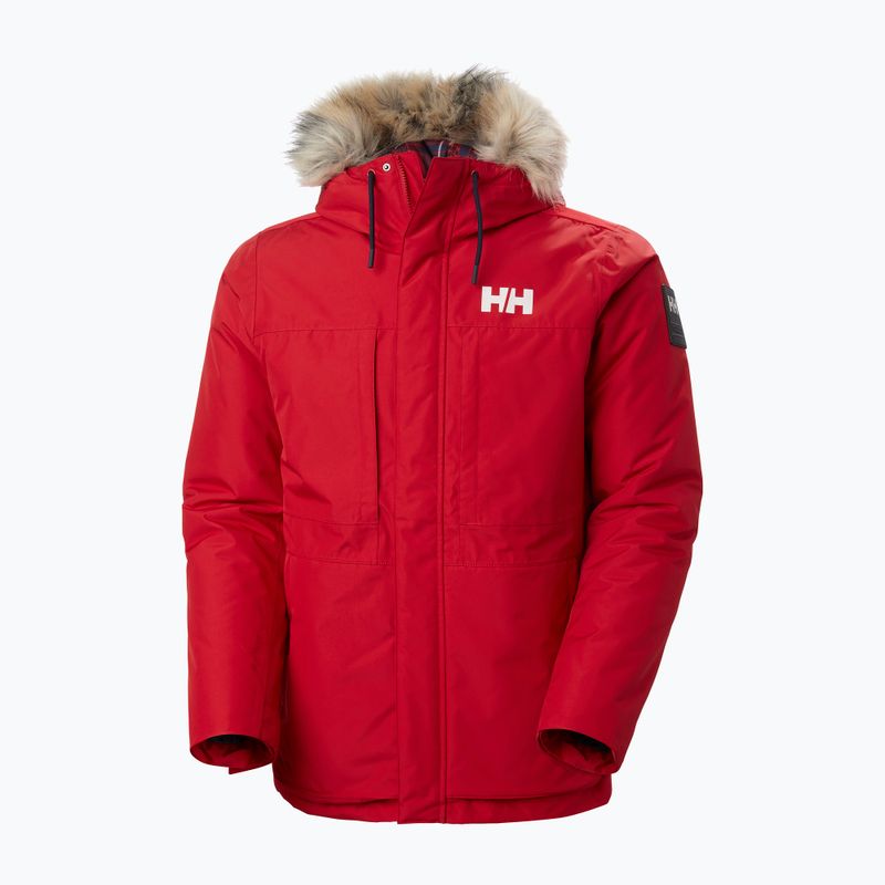 Helly Hansen men's down jacket Coastal 3.0 Parka red 6