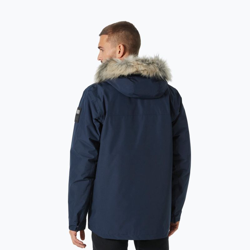 Men's Helly Hansen Coastal 3.0 Parka down jacket navy 2