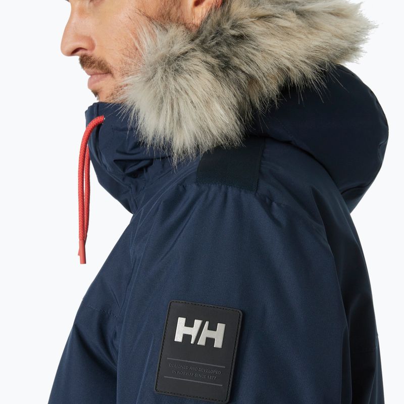 Men's Helly Hansen Coastal 3.0 Parka down jacket navy 4