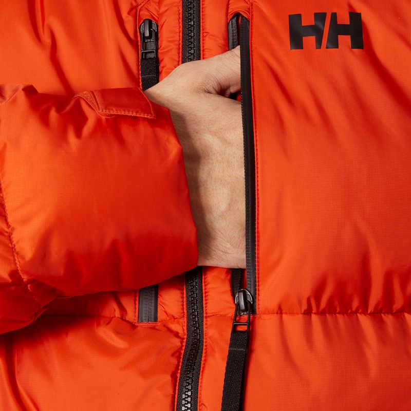 Men's Helly Hansen Park Puff Parka down jacket patrol orange 4