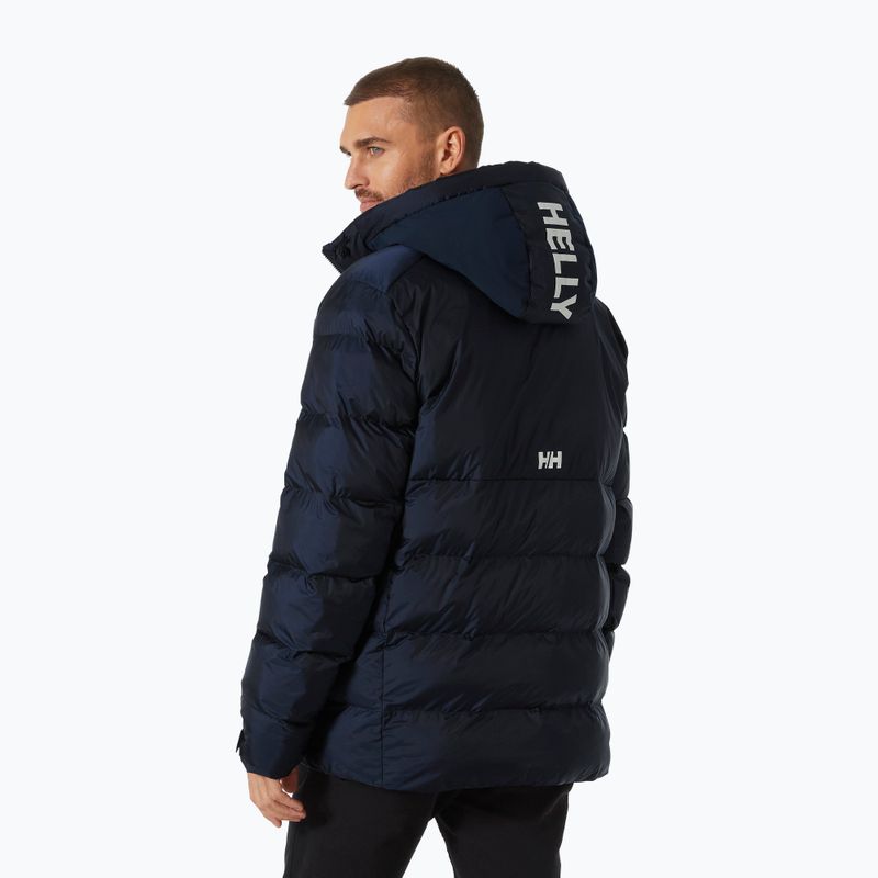 Men's Helly Hansen Park Puff Parka navy down jacket 2