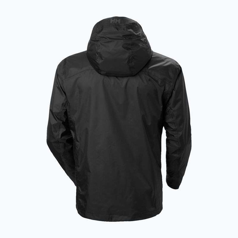 Helly Hansen men's rain jacket Verglas 2L Shell black 8