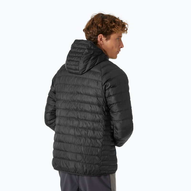 Men's Helly Hansen Banff Hooded Insulator down jacket black 2
