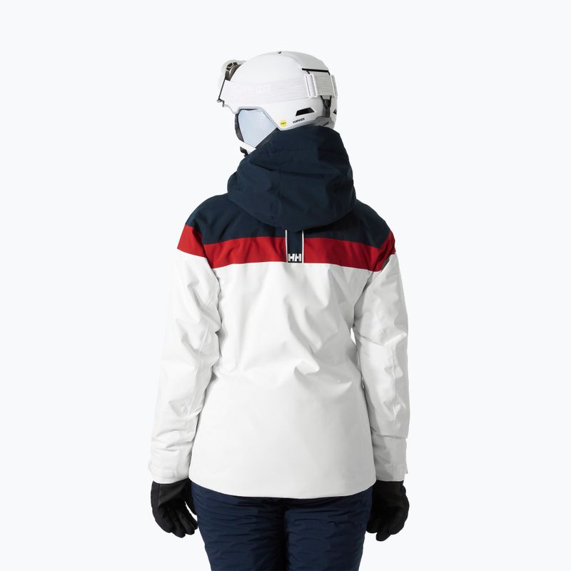 Women's ski jacket Helly Hansen Motionista Lifaloft white 2