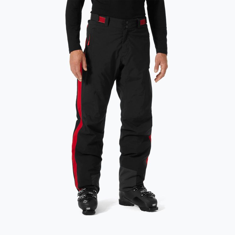 Men's Helly Hansen World Cup Insulated Full-Zip ski trousers black aca