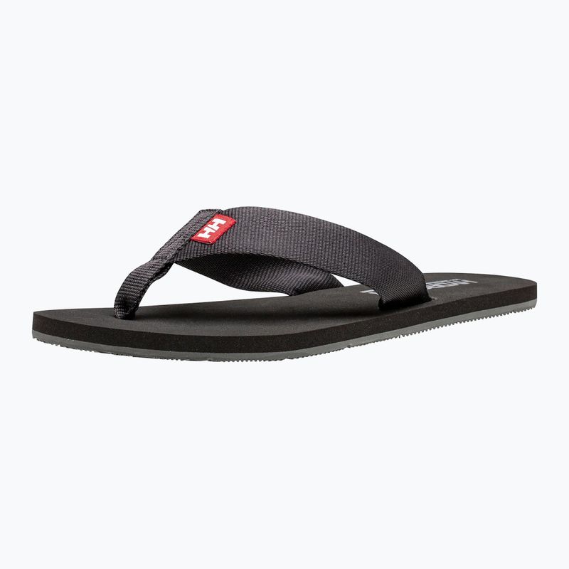 Men's Helly Hansen Seasand HP 2 flip flops black/ebony/light grey 8