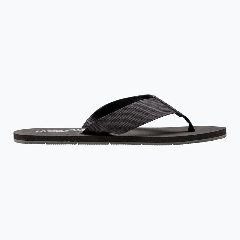 Men's Helly Hansen Seasand HP 2 flip flops black/ebony/light grey 10