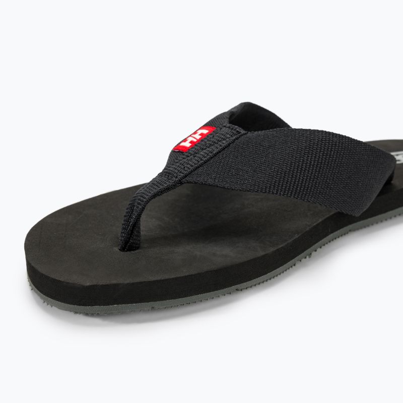 Men's Helly Hansen Seasand HP 2 flip flops black/ebony/light grey 7