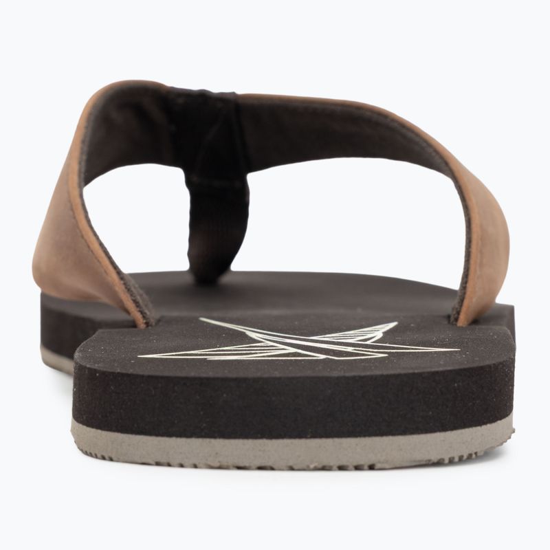 Men's Helly Hansen Seasand 2 Leather Sandals espresso / fallen rock / c 6