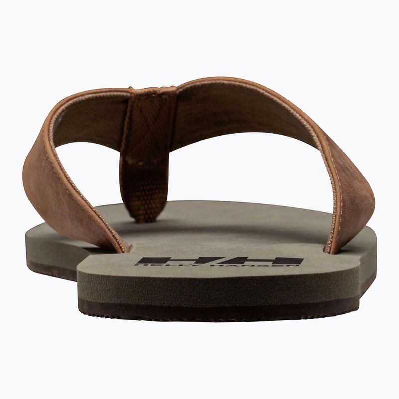 Men's Helly Hansen Seasand 2 Leather Sandals honey wheat flip flops 11