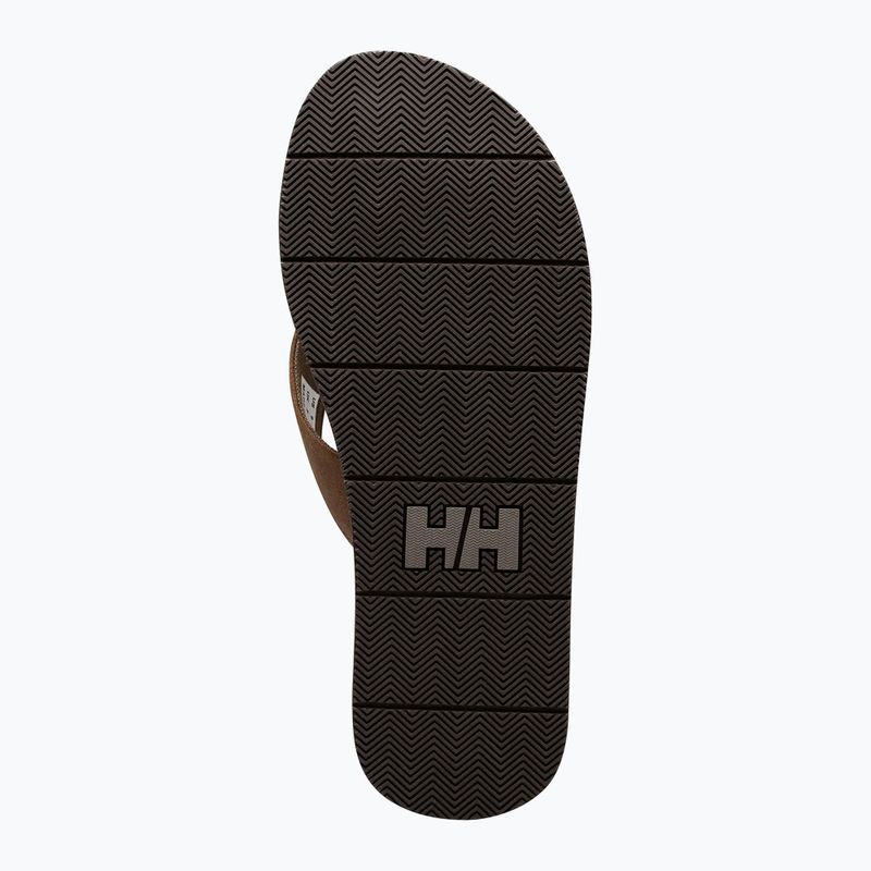 Men's Helly Hansen Seasand 2 Leather Sandals honey wheat flip flops 12