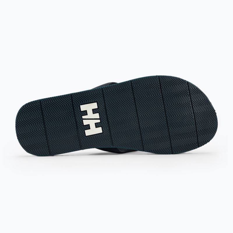 Men's Helly Hansen Logo Sandals 2 navy/off white flip flops 4