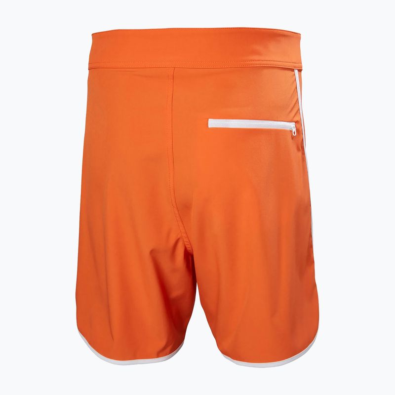Men's Helly Hansen HP Curve Board 7" flame swim shorts 5