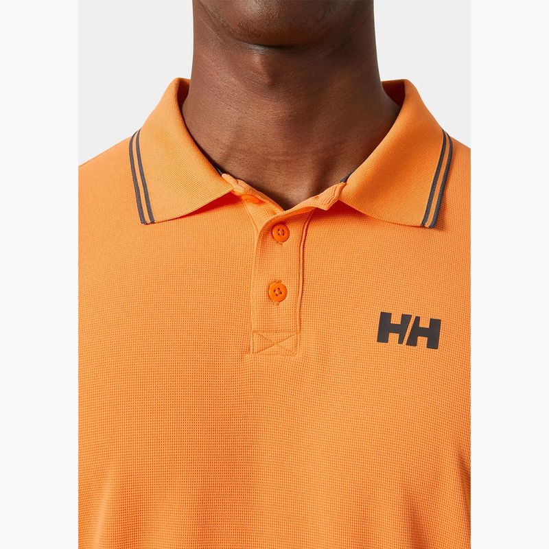 Men's Helly Hansen Kos Polo shirt poppy orange 3