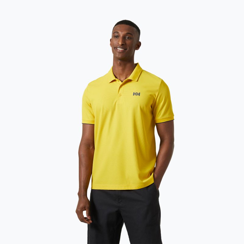 Men's Helly Hansen Ocean Polo shirt gold rush